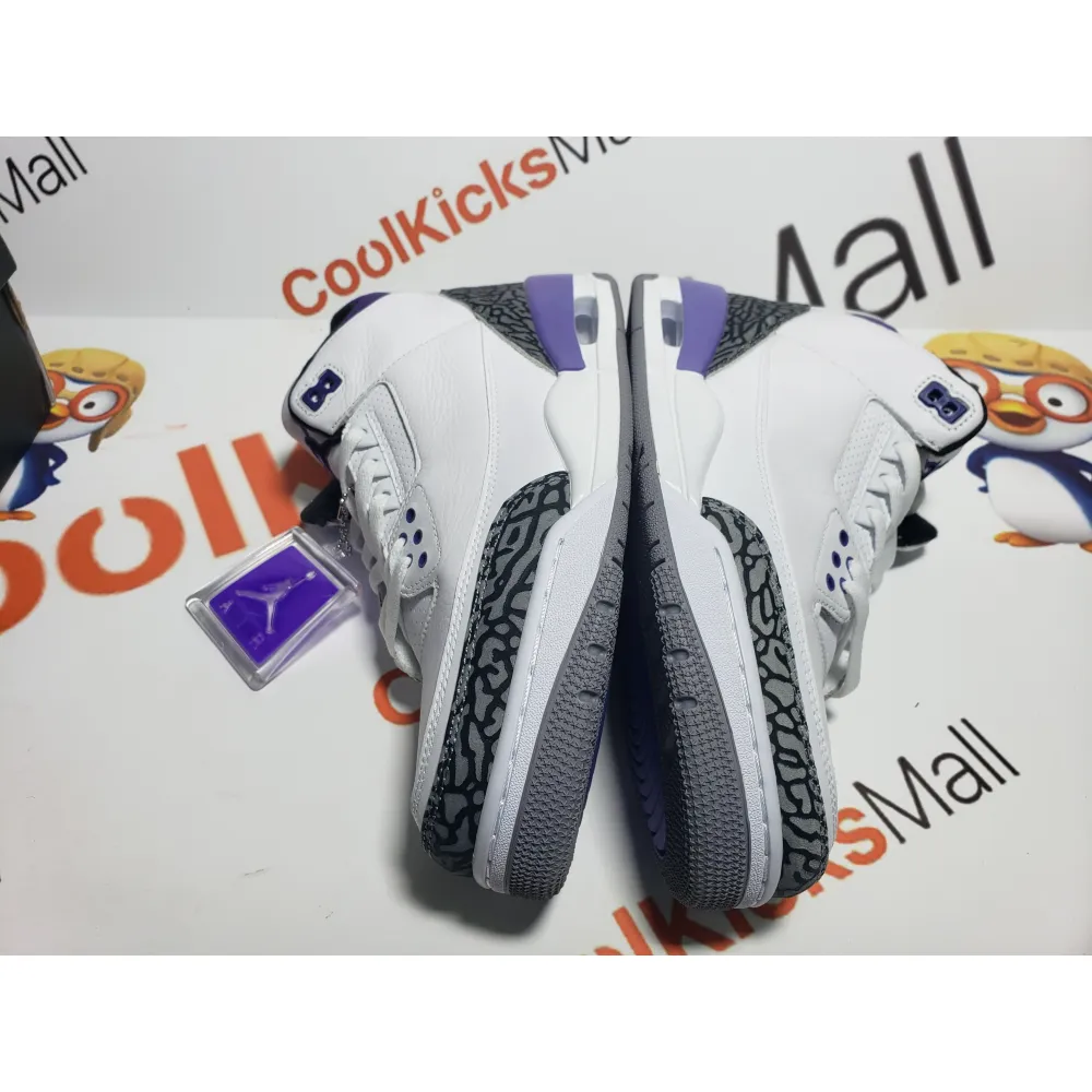 Cool Kicks | PKGoden Air Jordan 3 Retro Dark Iris,CT8532-105  