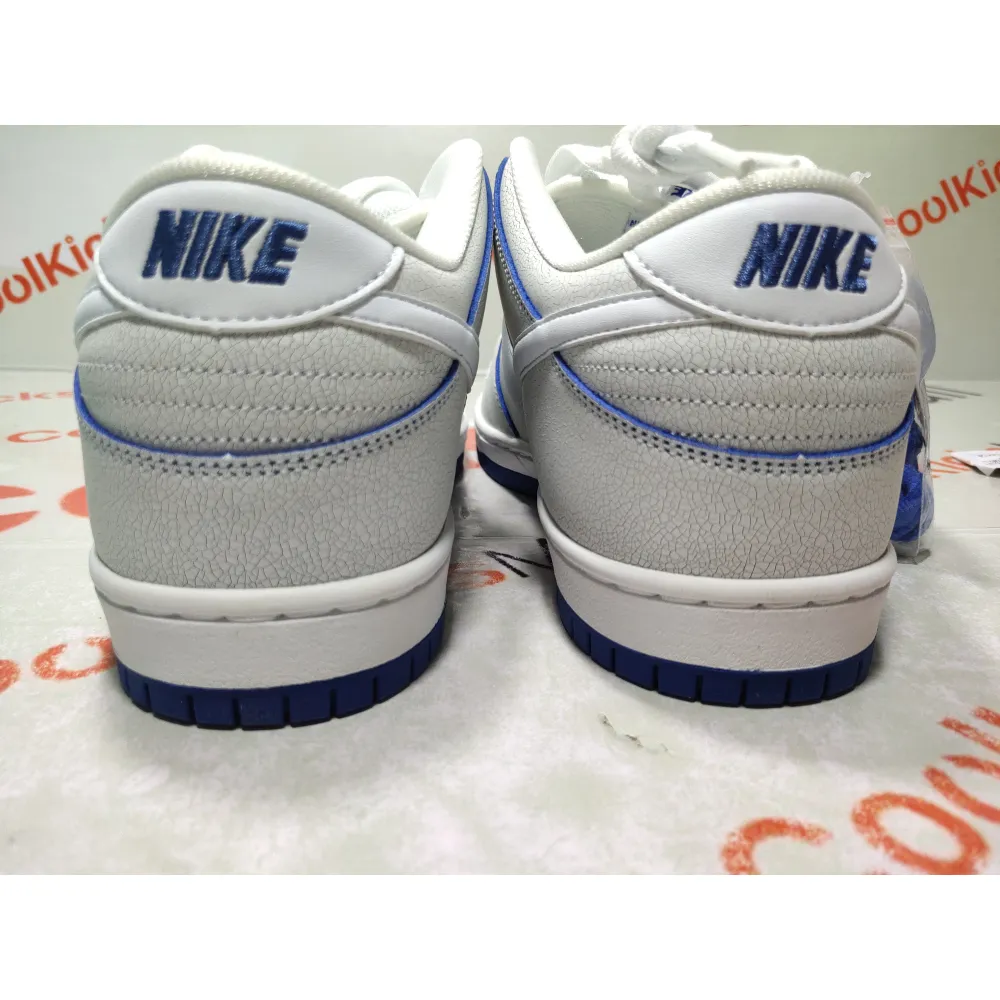 Coolkicks PKGoden SB Dunk Low Premium White Game Royal,CJ6884-100