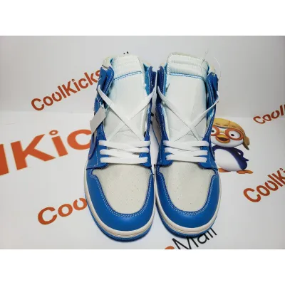 Coolkicks PKGoden Air Jordan 1 Retro High Off-White University Blue,AQ0818-148 02