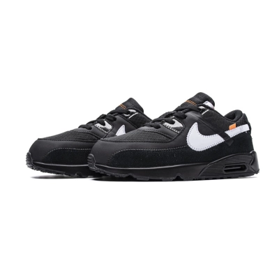 great reps Replica Air Max 90 OFF-WHITE Black White (TD), BV0852-001 02