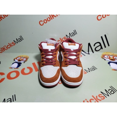 Coolkicks PKGoden SB Dunk Low Pro Dark Russet Cedar,BQ6817-202 02