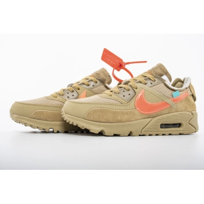 great reps Replica Air Max 90 OFF-WHITE Desert Ore, AA7293-200 01