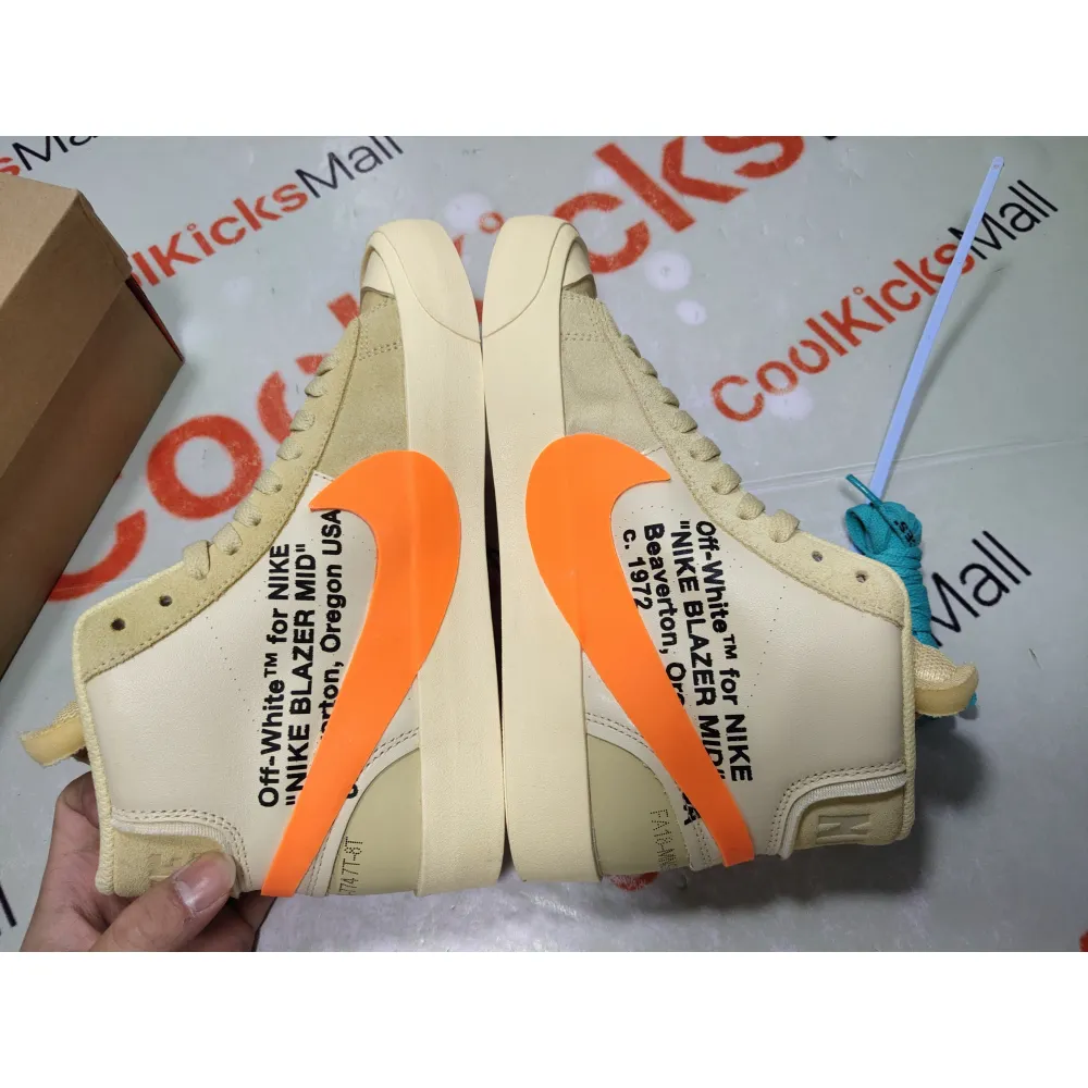 Coolkicks PKGoden Blazer Mid Off-White All Hallow's Eve,AA3832-700