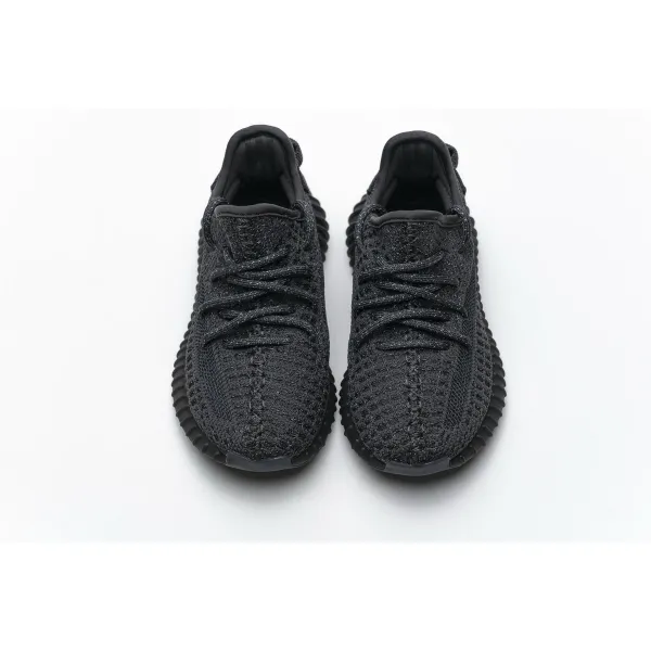 BootsMastersLin Yeezy Boost 350 V2 Black Reflective(kids)