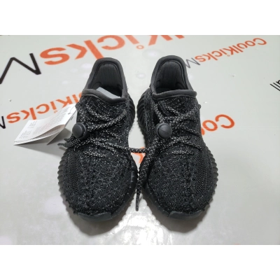 cool kids shoes | G5 Yeezy Boost 350 V2 Black Reflective(kids),FU9007 02