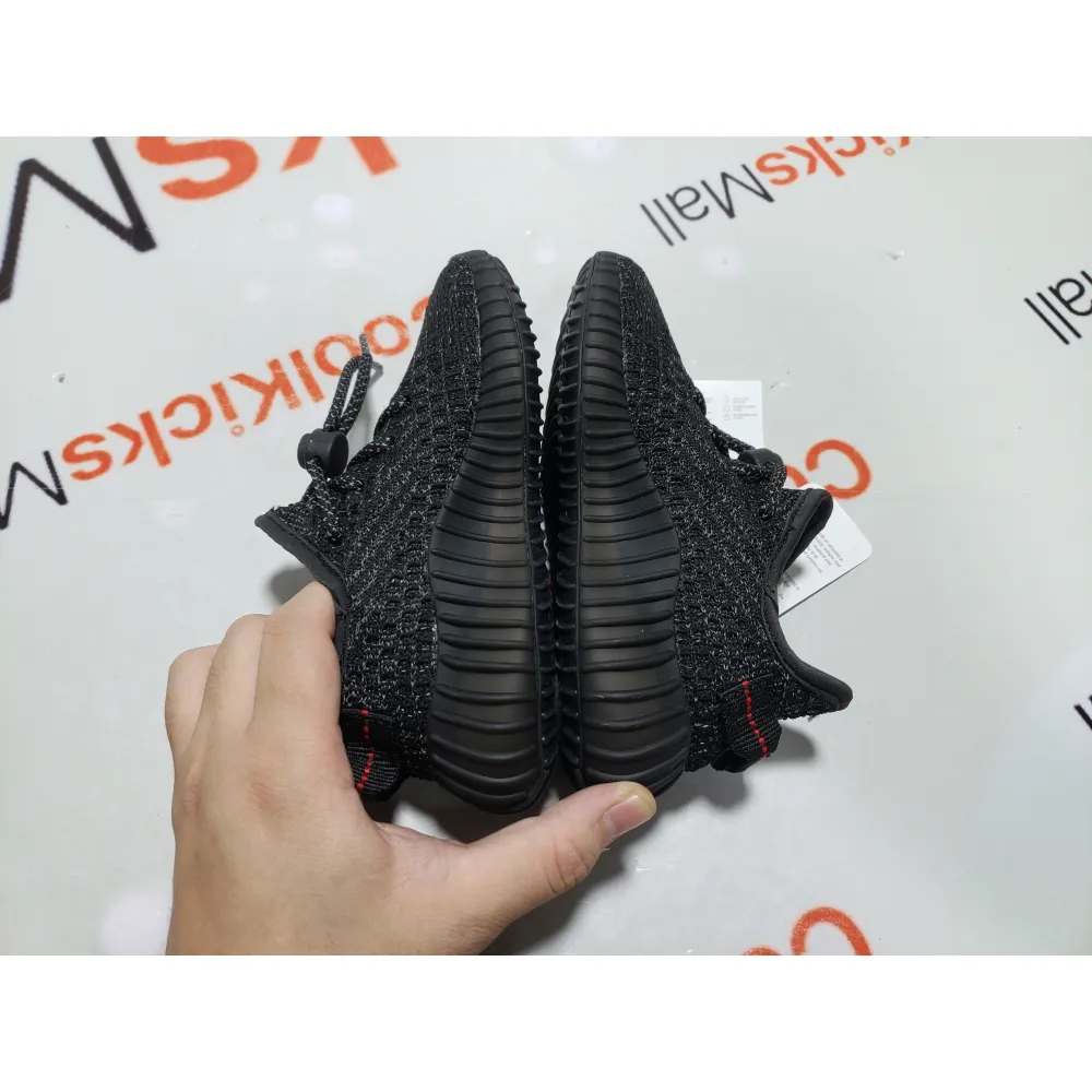  cool kids shoes | G5 Yeezy Boost 350 V2 Black Reflective(kids),FU9007