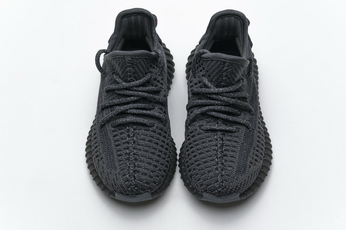 BootsMastersLin Yeezy Boost 350 V2 Black (Kids) (Non-Reflective)