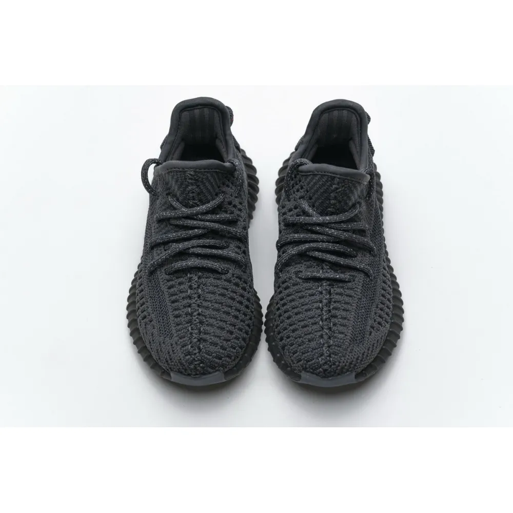 BootsMastersLin Yeezy Boost 350 V2 Black (Kids) (Non-Reflective)
