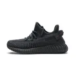 BootsMastersLin Yeezy Boost 350 V2 Black (Kids) (Non-Reflective)