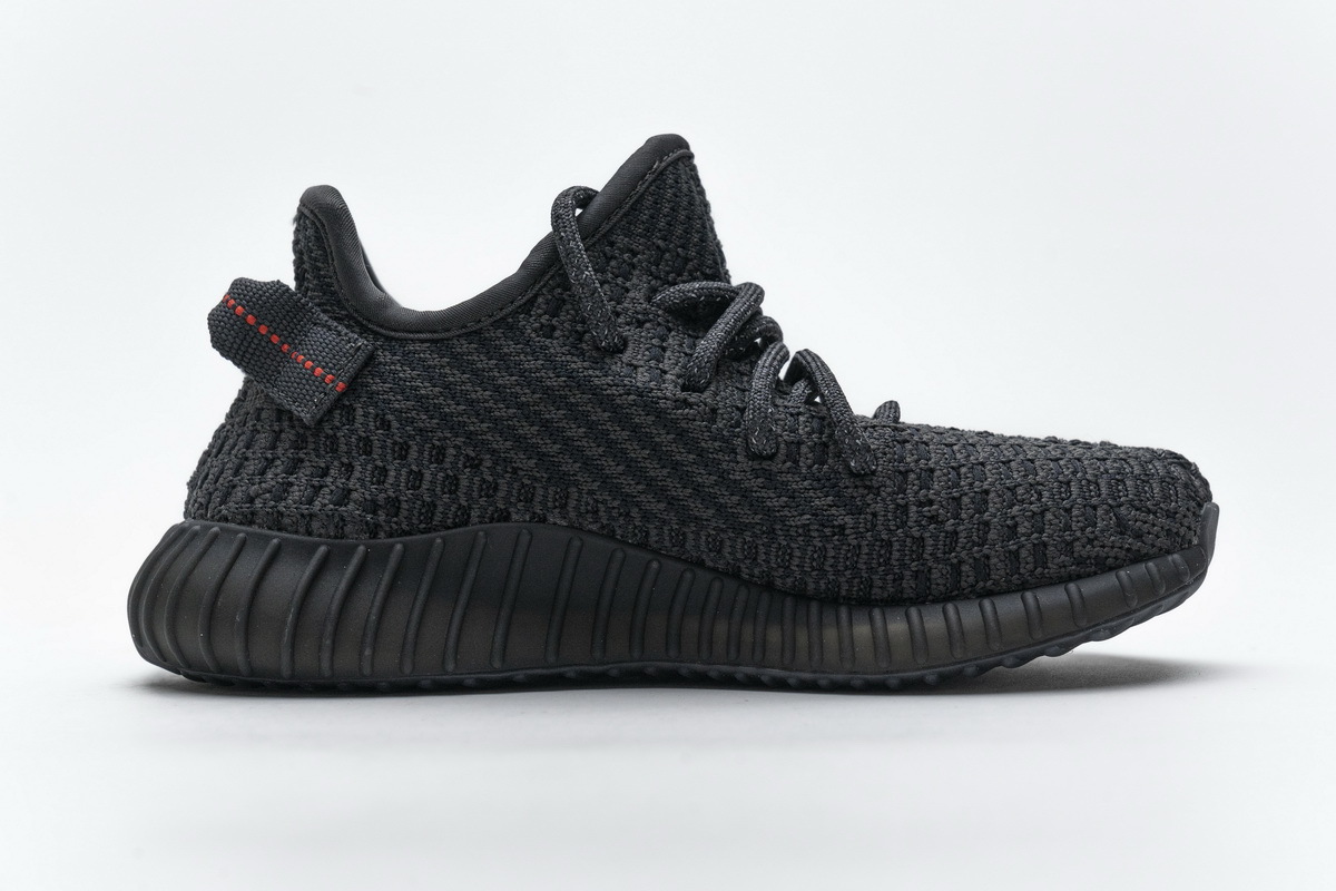 BootsMastersLin Yeezy Boost 350 V2 Black (Kids) (Non-Reflective)
