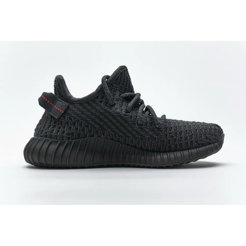BootsMastersLin Yeezy Boost 350 V2 Black (Kids) (Non-Reflective)