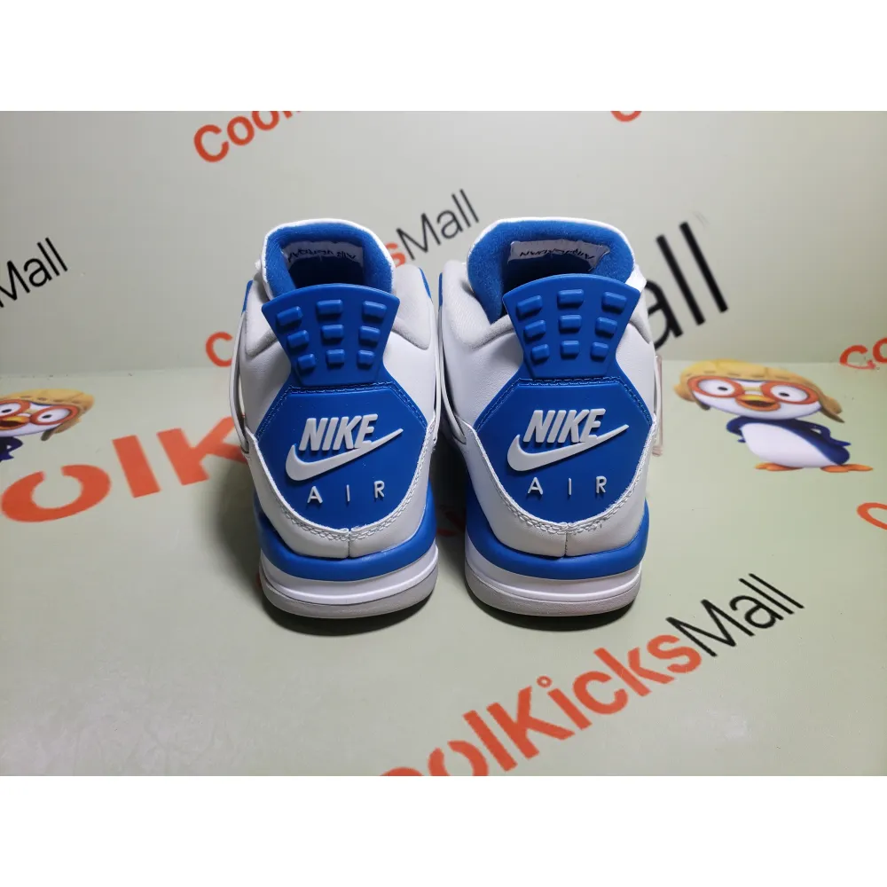 PKGoden Air Jordan 4 Retro Military Blue,308497-105  
