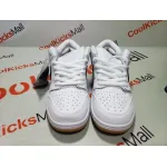 Cool Kicks | PKGoden SB Dunk Low Orange Label White,CD2563-100