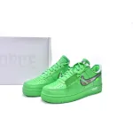 Cool Kicks | PKGoden Air Force 1 Low Off-White Light Green Spark,DX1419-300