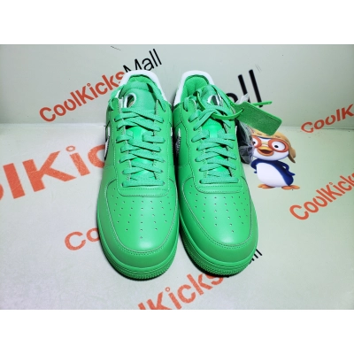 Cool Kicks | PKGoden Air Force 1 Low Off-White Light Green Spark,DX1419-300 02