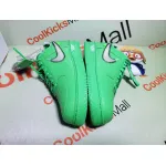Cool Kicks | PKGoden Air Force 1 Low Off-White Light Green Spark,DX1419-300