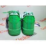 Cool Kicks | PKGoden Air Force 1 Low Off-White Light Green Spark,DX1419-300