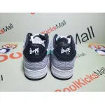 G5 A Bathing Ape Bape Sta Low Grey Black, 1H70-191-002