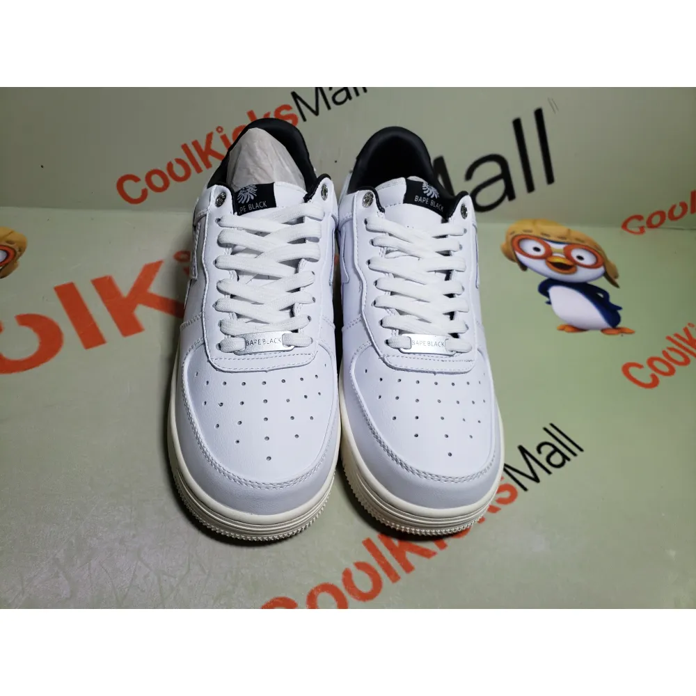 G5 A Bathing Ape Bape Sta Low White Black, 1H70-191-022