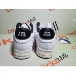 G5 A Bathing Ape Bape Sta Low White Black, 1H70-191-022