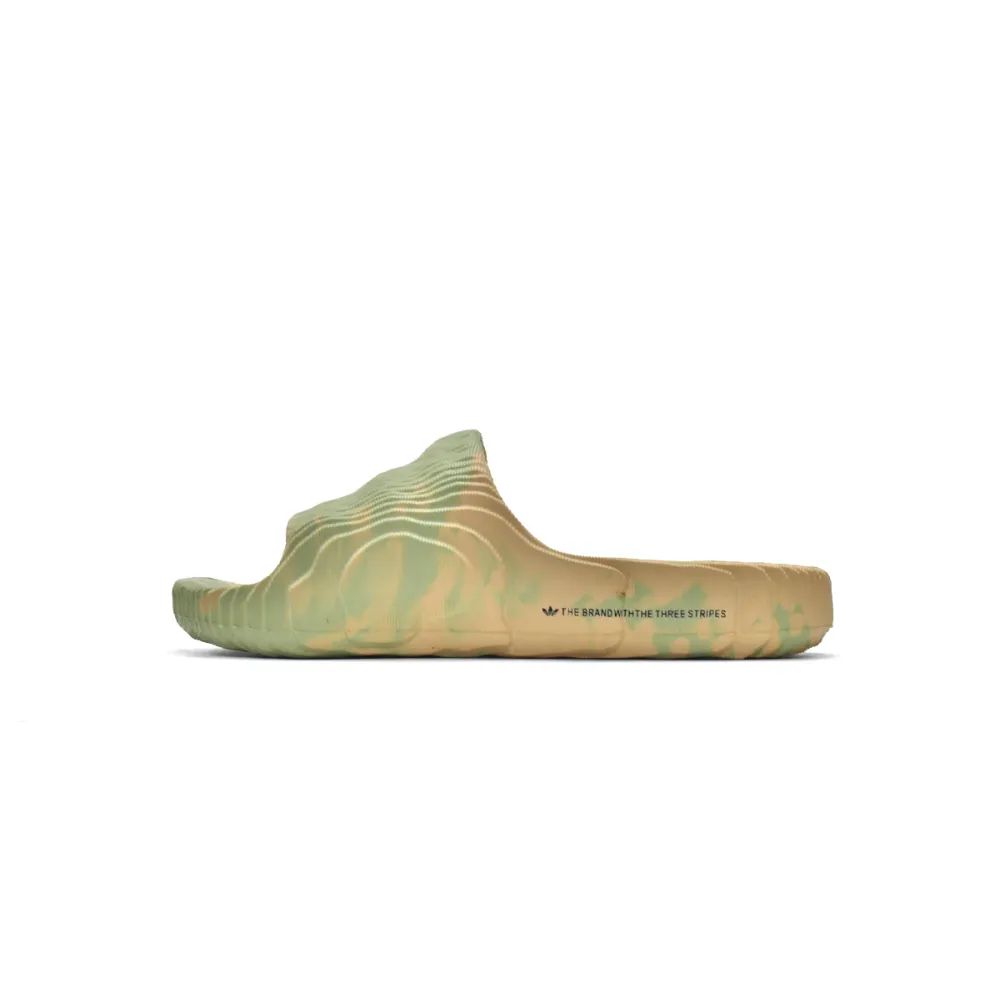 G5 Adilette 22 Slides Magic Lime St Desert Sand,GY1597   