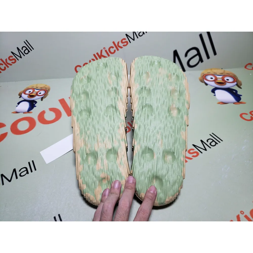 G5 Adilette 22 Slides Magic Lime St Desert Sand,GY1597   
