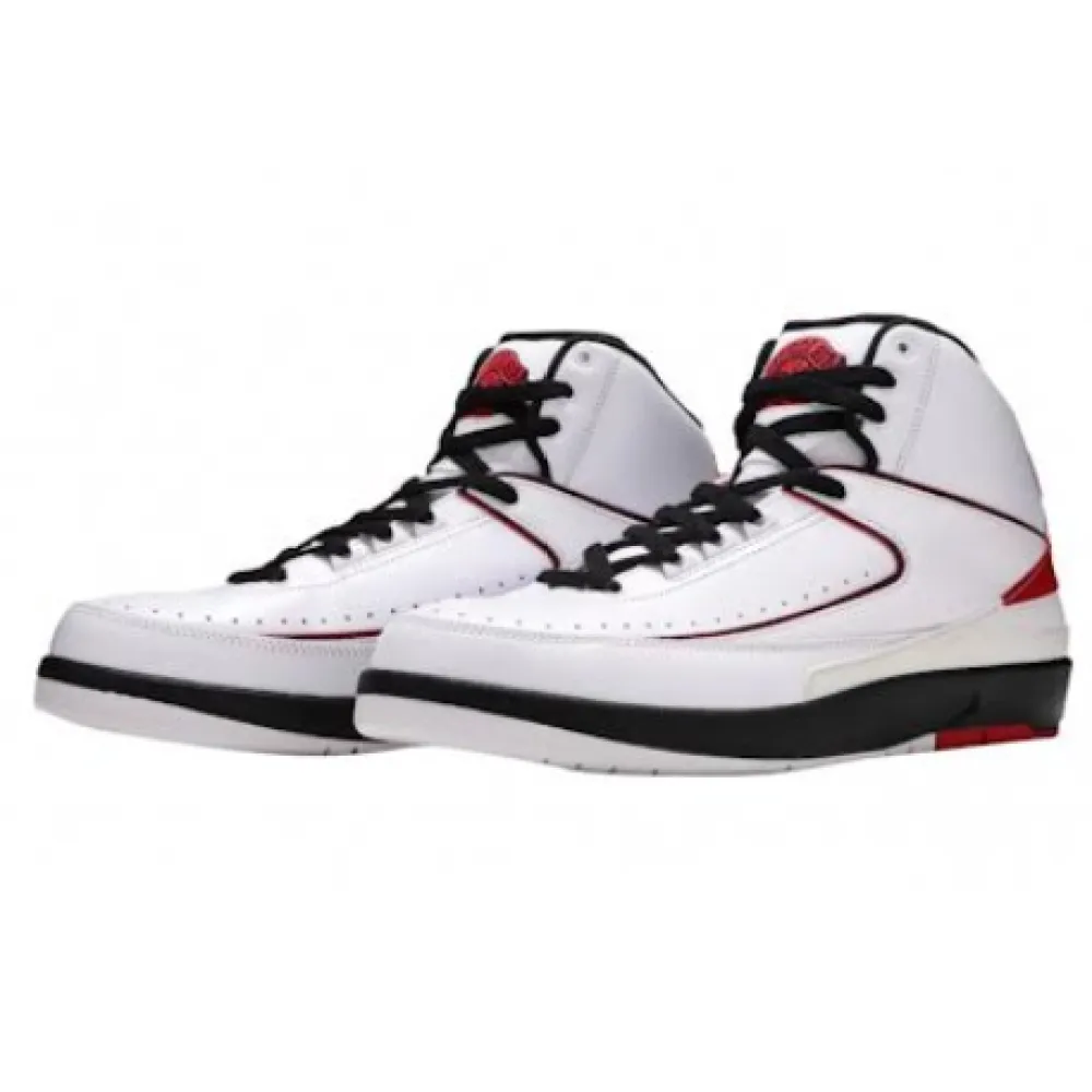 PKGoden Jordan 2 Retro QF White Varsity Red, 395709-101