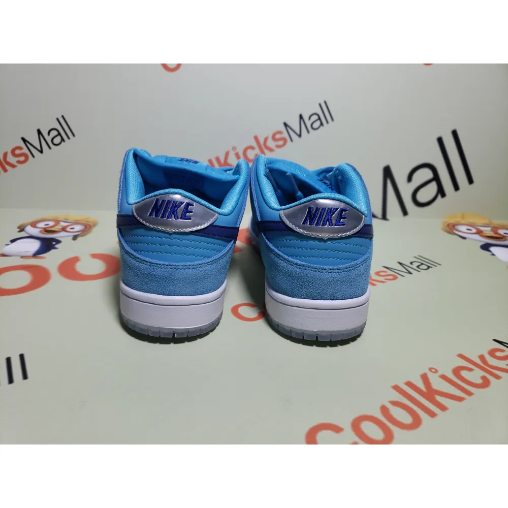 Coolkicks PKGoden SB Dunk Low Pro Blue Fury,BQ6817-400