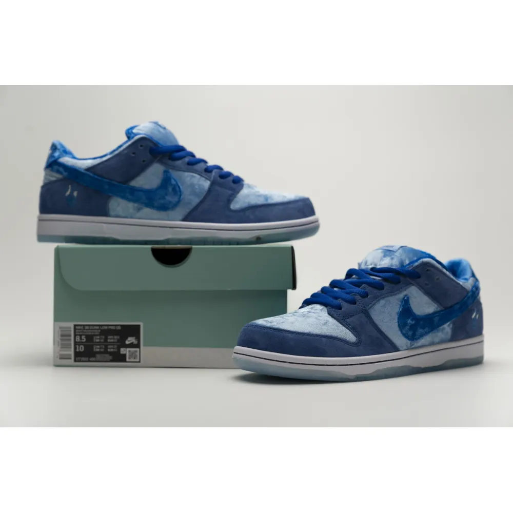 PK GOD SB Dunk Low StrangeLove Blue
