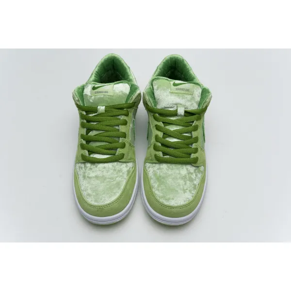 PK GOD SB Dunk Low StrangeLove Green