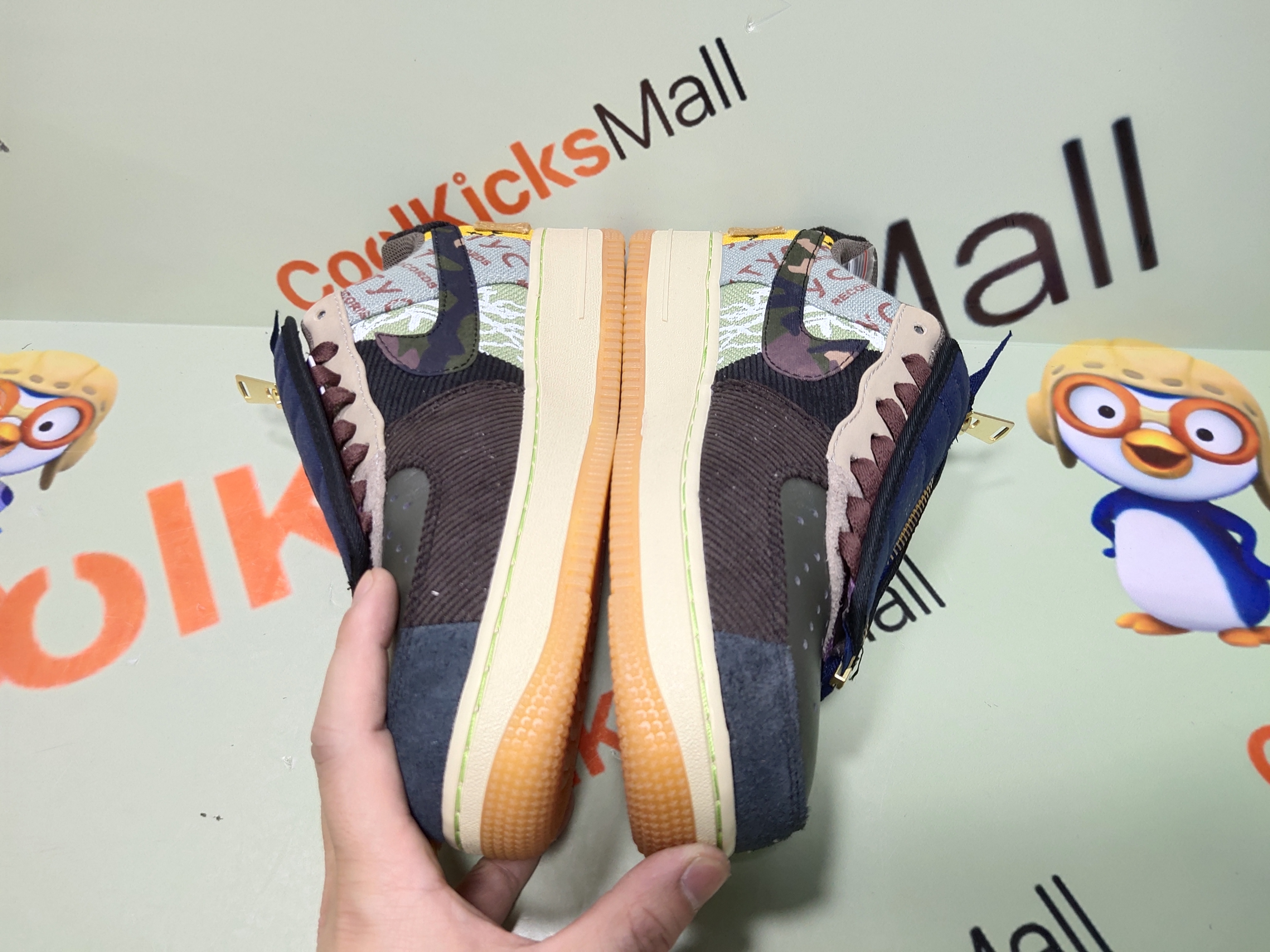 great reps Replica Air Force 1 Low Travis Scott Cactus Jack,CN2405-900