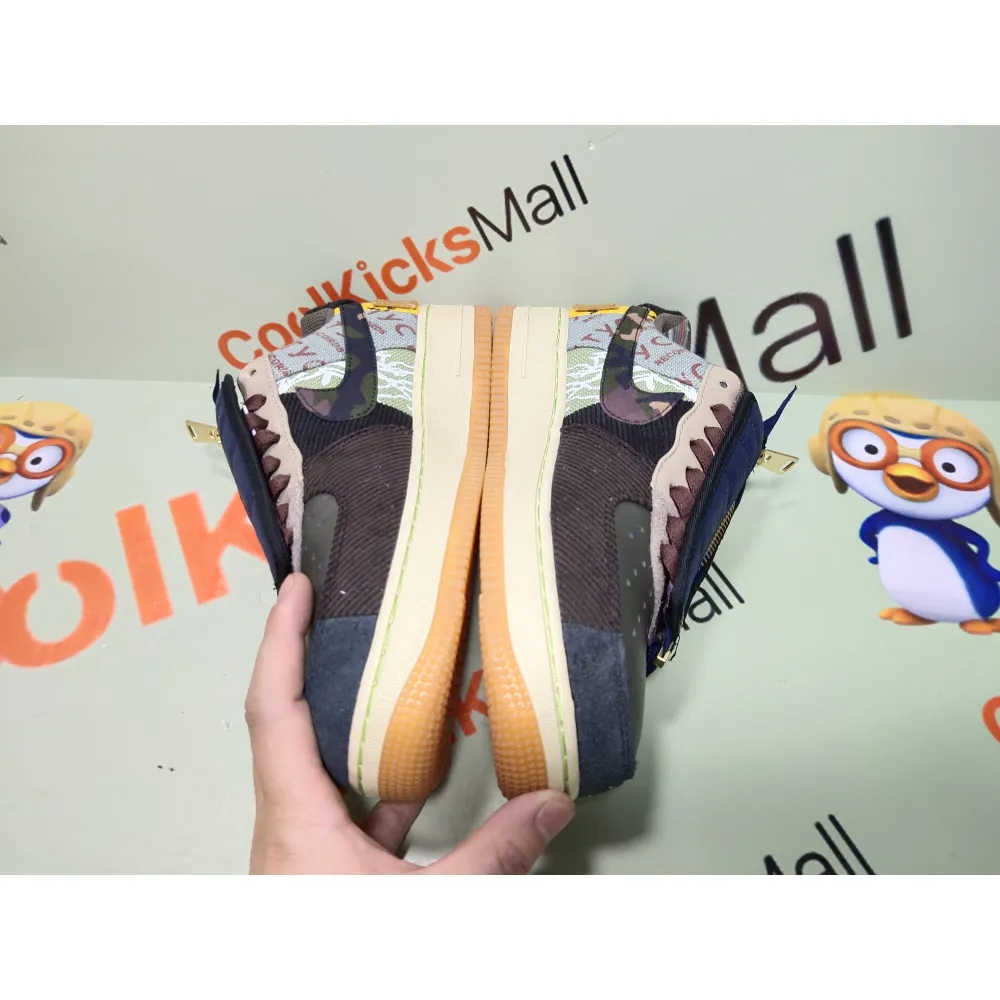 Coolkicks PKGoden Air Force 1 Low Travis Scott Cactus Jack,CN2405-900