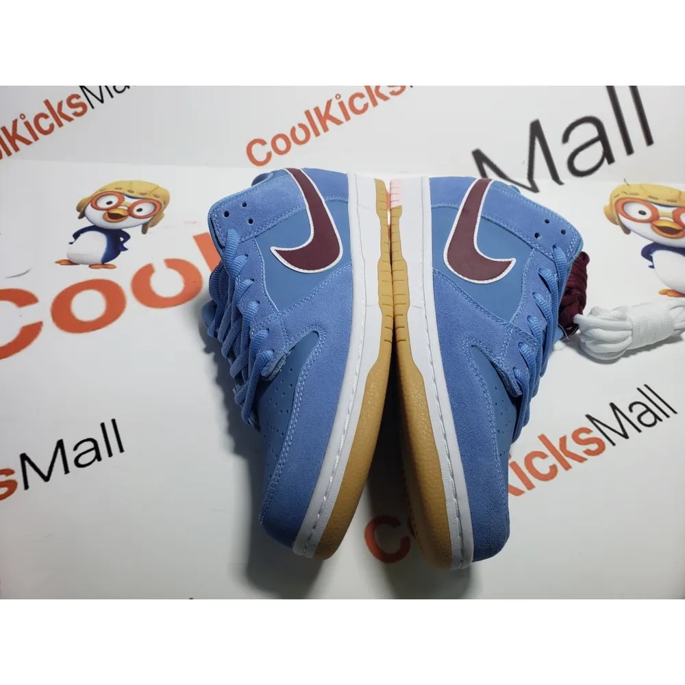 Coolkicks GET SB Dunk Low Valour Blue Team Maroon,DQ4040-400