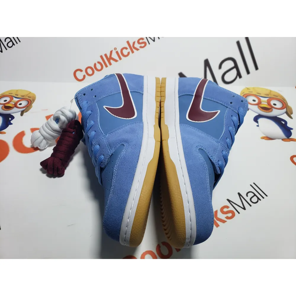 Coolkicks GET SB Dunk Low Valour Blue Team Maroon,DQ4040-400