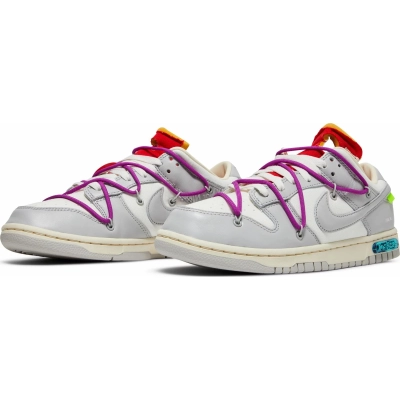 Cool Kicks | PKGoden OFF WHITE Dunk SB Low The 50 NO.45 ,DJ1602-101   01