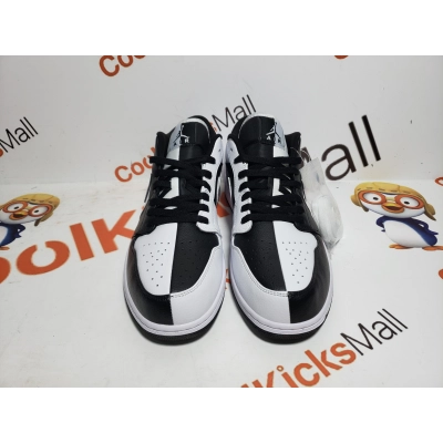 GET Air Jordan 1 Low Split Black White, DR0502-101 02