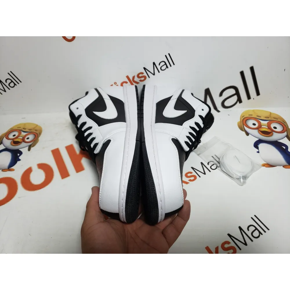 GET Air Jordan 1 Low Split Black White, DR0502-101