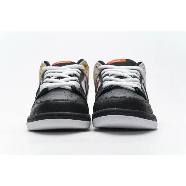 PK GOD SB Dunk Low Raygun Tie-Dye Black