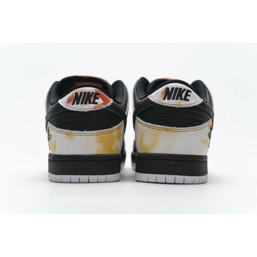 PK GOD SB Dunk Low Raygun Tie-Dye Black