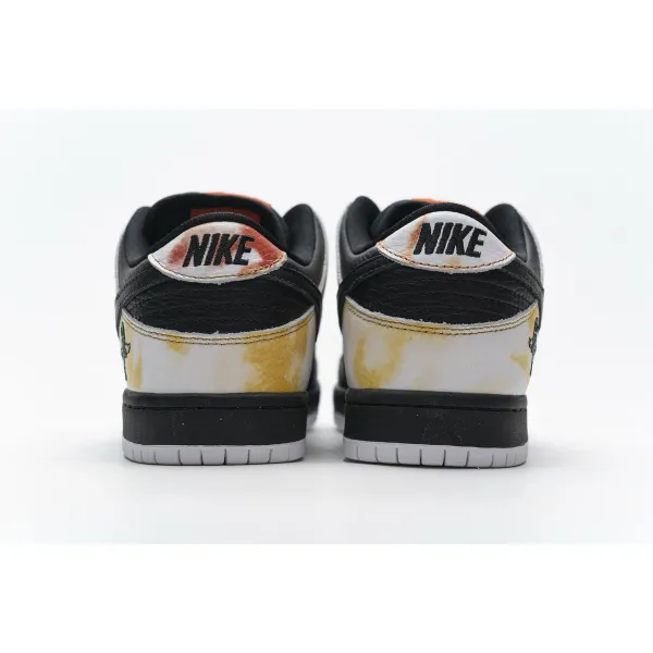 PK GOD SB Dunk Low Raygun Tie-Dye Black
