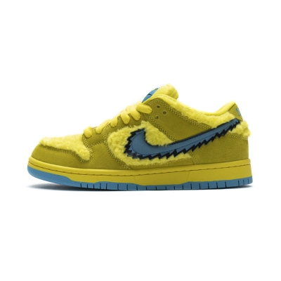 Coolkicks GET SB Dunk Low Grateful Dead Bears Opti Yellow,CJ5378-700 01