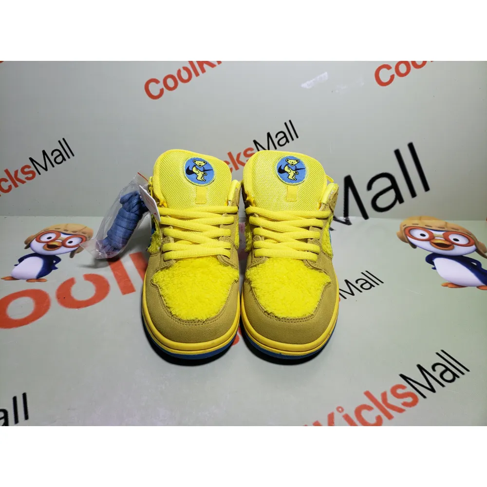 Coolkicks GET SB Dunk Low Grateful Dead Bears Opti Yellow,CJ5378-700