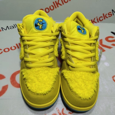 Coolkicks PKGoden SB Dunk Low Grateful Dead Bears Opti Yellow,CJ5378-700 02