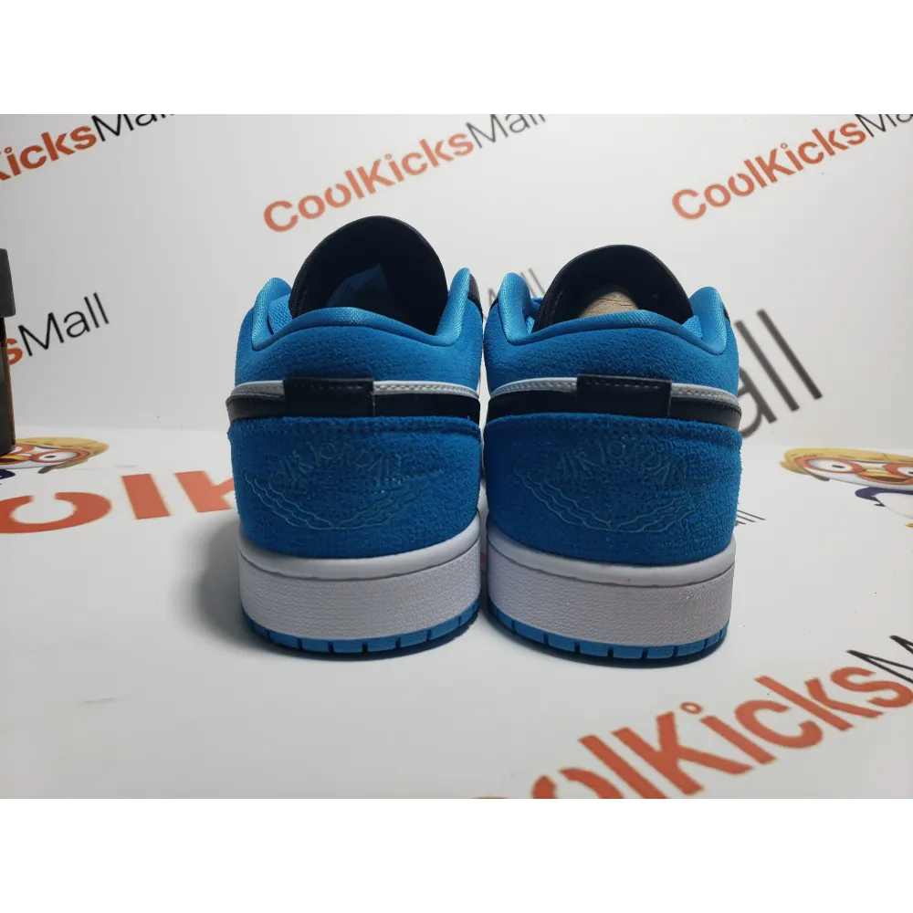 Coolkicks G5 Air Jordan 1 Low Laser Blue,CK3022-004