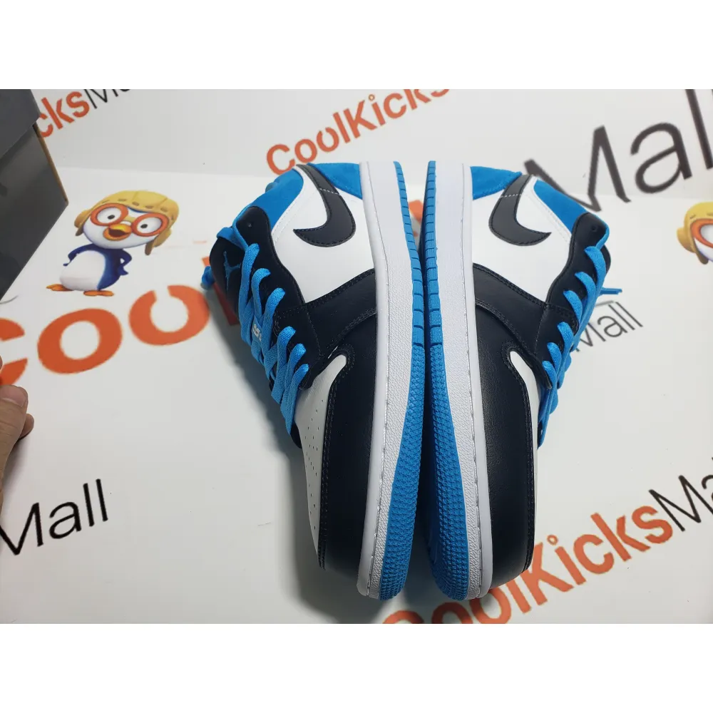 Coolkicks G5 Air Jordan 1 Low Laser Blue,CK3022-004