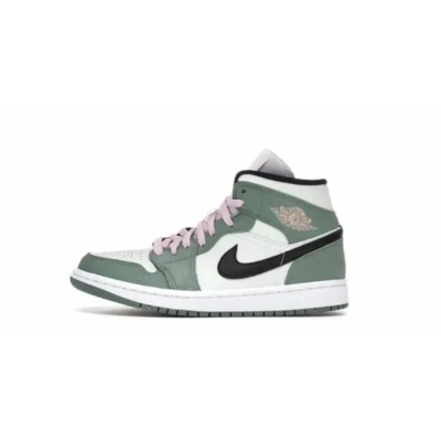GET Air Jordan 1 Mid Dutch Green,CZ0774-300 01
