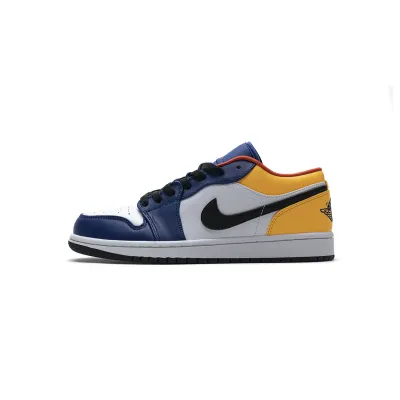 Coolkicks G5 Air Jordan 1 Low Royal Yellow,553558-123 01