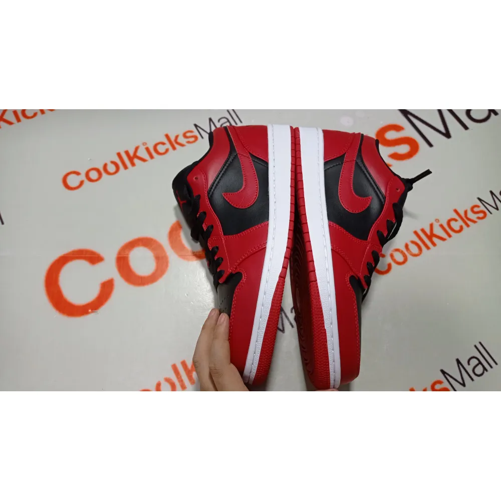 Cool Kicks |G5 Air Jordan 1 Low Reverse Bred,553558-606