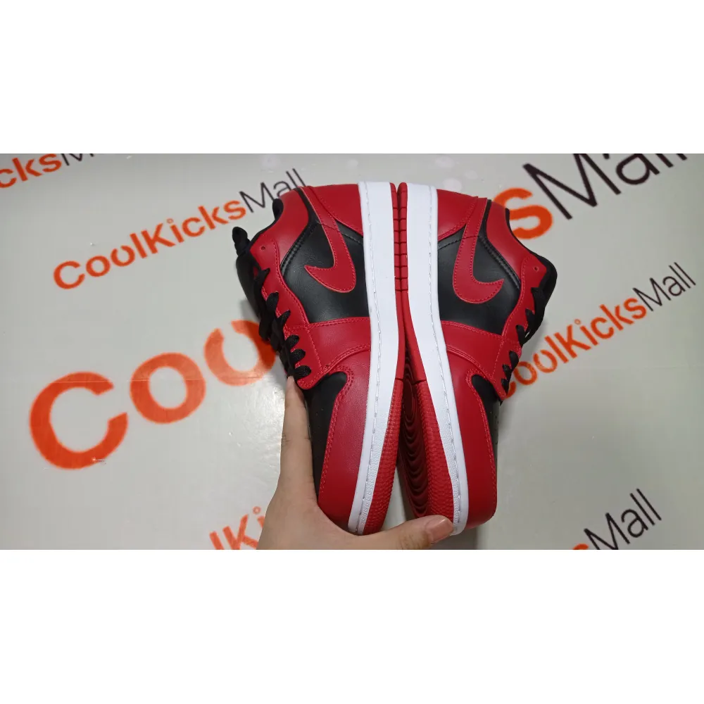 Cool Kicks |G5 Air Jordan 1 Low Reverse Bred,553558-606
