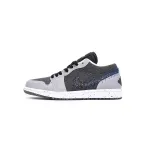 Coolkicks G5 Air Jordan 1 Low SE Crater Black Grey,DM4657-001